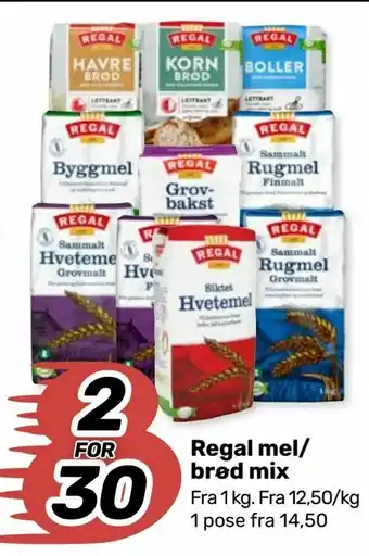 Regal mel/ brød mix