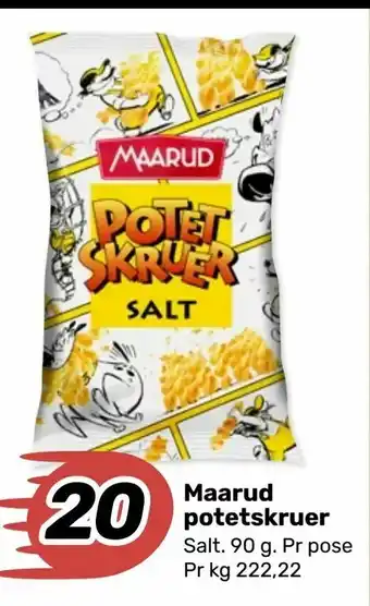 Matkroken Maarud potetskruer tilbud