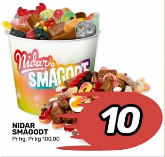 Matkroken Nidar smågodt tilbud