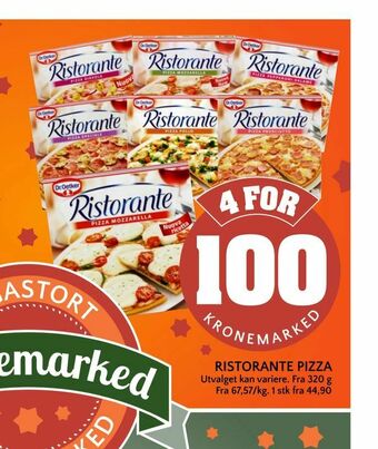 Coop Mega Ristorante pizza tilbud