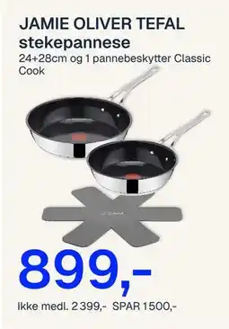 Jernia JAMIE OLIVER TEFAL stekepannese tilbud