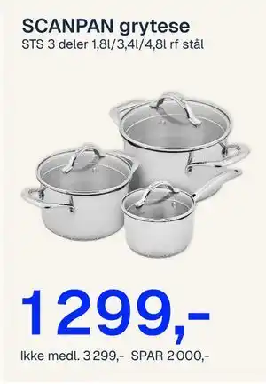 SCANPAN grytese