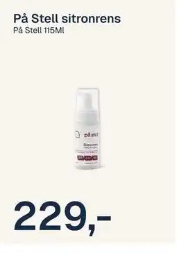 Jernia På Stell sitronrens tilbud
