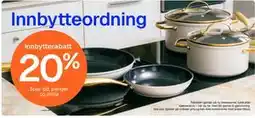 Jernia Innbytteordning tilbud