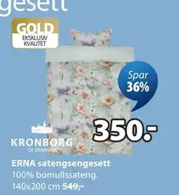 JYSK ERNA satengsengesett tilbud