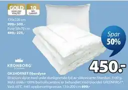JYSK OKSHORNET fiberdyne tilbud