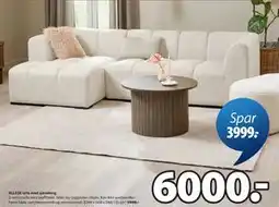JYSK ALLESE sofa med sjeselong tilbud