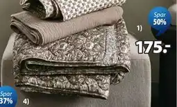 JYSK SIVBLOM vatt-teppe tilbud