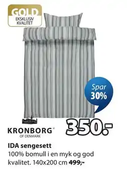JYSK IDA sengesett tilbud