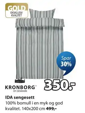 JYSK IDA sengesett tilbud