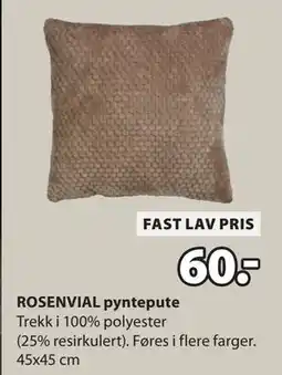 JYSK ROSENVIAL pyntepute tilbud