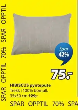 JYSK HIBISCUS pyntepute tilbud