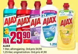 Europris AJAX tilbud