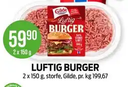 Kiwi LUFTIG BURGER tilbud