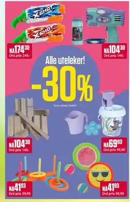 Europris Alle uteleker! tilbud