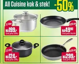 Europris All Cuisine kok & stek! tilbud