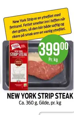 Kiwi NEW YORK STRIP STEAK tilbud