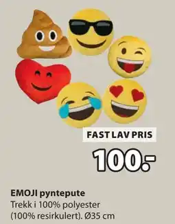 JYSK EMOJI pyntepute tilbud