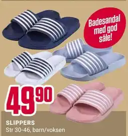 Europris SLIPPERS tilbud