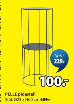 JYSK PELLE pidestall tilbud