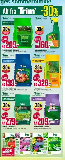 Europris Alt fra Trim -30% tilbud