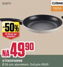 Europris STEKEPANNE tilbud