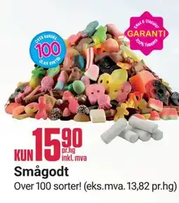 Europris Smågodt tilbud