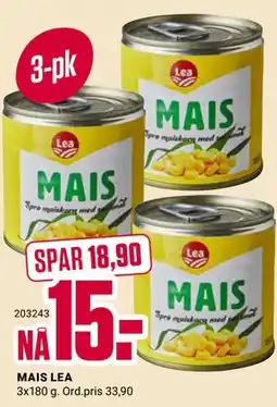 Europris MAIS LEA tilbud
