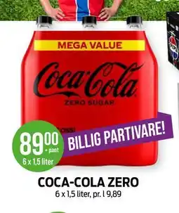 Kiwi COCA-COLA ZERO tilbud