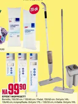 Europris EFFEKT MOPPESETT tilbud