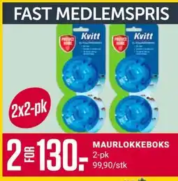 Europris MAURLOKKEBOKS, Medlemspris tilbud