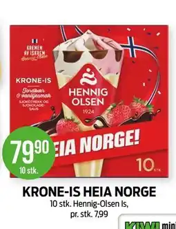 Kiwi KRONE-IS HEIA NORGE tilbud