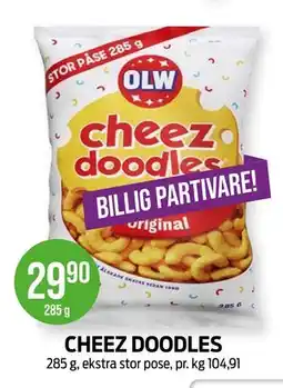 Kiwi CHEEZ DOODLES tilbud