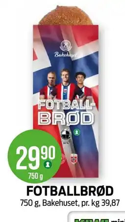 Kiwi FOTBALLBRØD tilbud