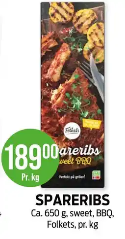 Kiwi SPARERIBS tilbud
