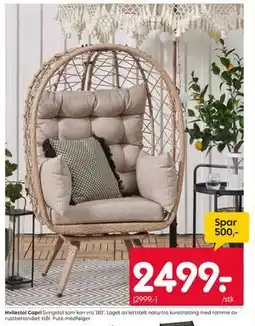 Rusta Hvilestol Capri tilbud