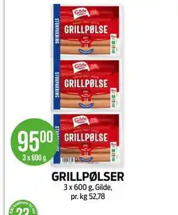 Kiwi GRILLPØLSER tilbud