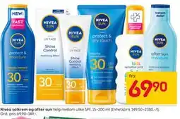 Rusta Nivea solkrem og after sun tilbud