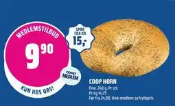 Coop Obs COOP HORN, Medlemspris tilbud