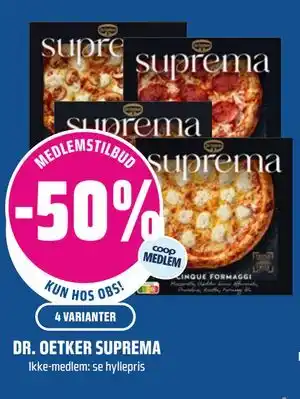 Coop Obs DR. OETKER SUPREMA tilbud