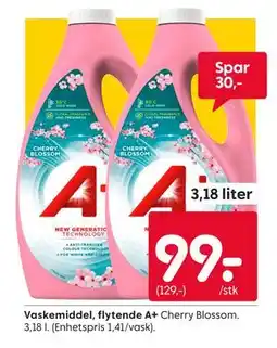 Rusta Vaskemiddel, flytende A+ tilbud