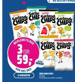Coop Obs SØRLANDSCHIPS, Medlemspris tilbud