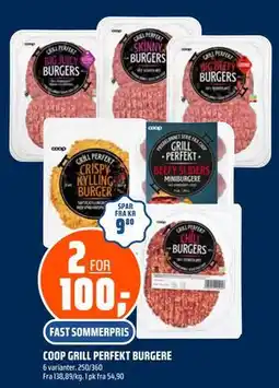 Coop Obs COOP GRILL PERFEKT BURGERE tilbud