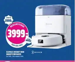 Coop Obs ECOVACS DEEBOT MINI ROBOTSTØVSUGER tilbud