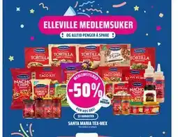 Coop Obs SANTA MARIA TEX-MEX tilbud
