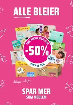 Coop Obs ALLE BLEIER tilbud