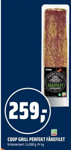 Coop Obs COOP GRILL PERFEKT FÅREFILET tilbud
