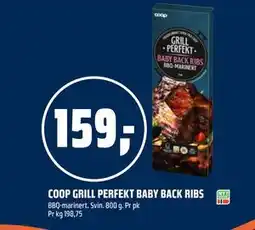Coop Obs COOP GRILL PERFEKT BABY BACK RIBS tilbud