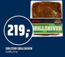 Coop Obs GRILSTAD GRILLSKIVER tilbud