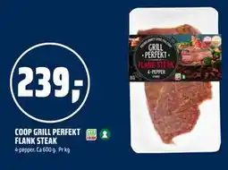 Coop Obs COOP GRILL PERFEKT FLANK STEAK tilbud